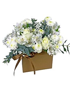 MINI BOX MIX FLORES BRANCAS BENEDITA